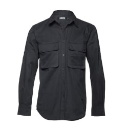 l/s Big Pocket shirt DOUBLE ECLIPSE Black S [ビッグポケットシャツ Sサイズ ブラック]