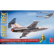 スタートレック 宇宙大作戦 「宇宙歴元年7.21」 アメリカ空軍 F-104 スターファイター& U.S.S. エンタープライズ [1/48スケール F-104  1/2500スケール エンタープライズ セット キャラクタープラモデル]