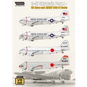 1/72 デカールシリーズ C-47 スカイトレイン パート1 "アメリカ海軍＆海上自衛隊 R4D-6" [プラモデル用品]