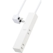 デザインタップ roo’t 2ピン 4個口 1.5m ホワイト AVT-D3-2415WH