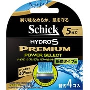 ハイドロプレミアムシリーズ ハイドロ5プレミアム パワー 替刃 4個入り
