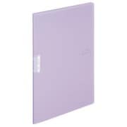 クリヤーホルダーブック MOTTE A4/10P 紫 ラ-LM10V
