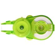 修正テープ ホワイパースライド 4mm 交換テープ 10P ライムグリーン WH-114R-10P