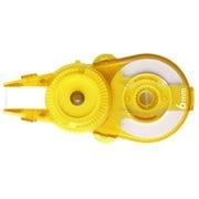 修正テープ ホワイパースライド 6mm 交換テープ 10P イエロー WH-116R-10P