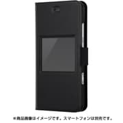 RT-AX3MSLC1/B [SoftBank AQUOS Xx3 mini 手帳型ケース スリム 小窓付き ブラック]