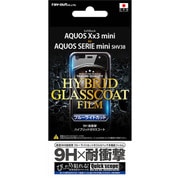 RT-AX3MFT/V1 [SoftBank AQUOS Xx3 mini 9H 耐衝撃 ブルーライトカット ハイブリッドガラスコート 液晶保護フィルム]