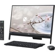 LAVIE Desk All-in-one DA570/GAB 23.8型ワイド/Corei5-7200U/メモリ4GB/HDD 3TB/ブルーレイディスクドライブ/Windows 10 Home 64ビット/Office H&B Premium+Office365/ブラック PC-DA570GAB