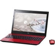 LAVIE Note Standard NS700/GAR-YC 15.6型ワイド/Core i7-7500U/メモリ 8GB/HDD 1TB(SSHD)/ブルーレイディスクドライブ/Windows 10 Home 64ビット/Office H&B Premium+Office365/レッド PC-NS700GAR-YC