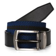 PING17SS リバーシブルメッシュベルト ブラック/ネイビー