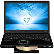 Let's note（レッツノート）SZ6シリーズ/12.1型/Core i7-7500U/SSD256GB/メモリ8GB/DVDスーパーマルチドライブ/Windows 10 Pro 64ビット/Office搭載/LTE対応/ブラック CF-SZ6JFMQR