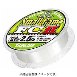 ソルティメイト・スモールゲームFC II 120m 2.5lb [ライン シーバス用]