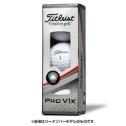 PRO V1x 2017年モデル ハイナンバー（5・6・7・8） [ゴルフボール 1スリーブ3球入り]