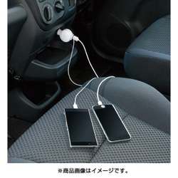 ヨドバシ Com エレコム Elecom Mpa Ccm05wh シガーチャージャー 車載充電器 2 4a 巻取り式 Micro Usb ホワイト 通販 全品無料配達