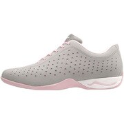 B1GF173303 [ウォーキングシューズ レディース WAVE LIMB DT2 (W) ライトグレー×ピンク 24.5cm]