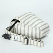 カメラのお洋服 スリム+2.5cm幅カメラストラップ ナチュラルベーシックボーダー 80017-216