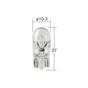 1589 ノーマルバルブ 12V 1.7W 10個入