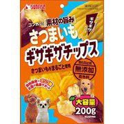ゴン太の素材の旨みさつまいも ギザギザチップス 200g
