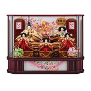 親王ケース 新春宴 小三五五人 [雛人形]