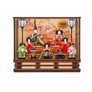 親王ケース 新祇園桜 三五五人 [雛人形]