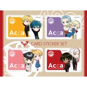 ACCA13区監察課 カードステッカーセット [キャラクターグッズ]