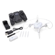 GB371 [COCOON コクーン 2.4GHz 4CH Radio Control Auto Hovering Drone 自動高度維持機能搭載 Wi-Fi カメラ内蔵ドローン ホワイト]