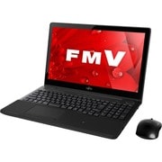 ノートパソコン LIFEBOOK AH77/B1 15.6型ワイド/Core i7-7700HQ/メモリ8GB/HDD 1TB/ブルーレイドライブ/Windows 10 Home 64ビット/Office Home and Business Premium/シャイニーブラック FMVA77B1B