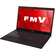 ノートパソコン LIFEBOOK UHシリーズ/13.3型ワイド/Core i5-7200U/メモリ4GB/SSD 128GB/ドライブレス/Windows 10 Home 64ビット/Office Home and Business Premium/サテンレッド FMVU75B1R