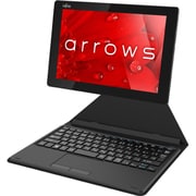 タブレット arrows Tab QHシリーズ/Atom x5-Z8350/10.1型/メモリ2GB/Windows 10 Home 32ビット/Office Mobile/ブラック FARQ35B1B