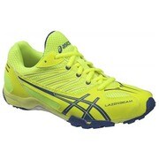 TKB205 FYELLOW/BLUE 23.5 [ランニングシューズ LAZERBEAM ジュニア用 23.5cm フラッシュイエロー×ブルー]