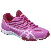 TKB205 PINK/WHITE 24.5 [ランニングシューズ LAZERBEAM ジュニア用 24.5cm ピンク×ホワイト]