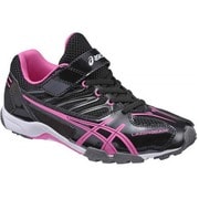 TKB206 BLACK/PINK 19.0 [ランニングシューズ LAZERBEAM ジュニア用 19.0cm ブラック×ピンク]