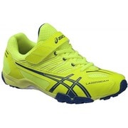 TKB206 FYELLOW/BLUE 22.5 [ランニングシューズ LAZERBEAM ジュニア用 22.5cm フラッシュイエロー×ブルー]