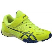 TKB206 FYELLOW/BLUE 24.0 [ランニングシューズ LAZERBEAM ジュニア用 24.0cm フラッシュイエロー×ブルー]