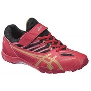 TKB206 RED/GOLD 21.0 [ランニングシューズ LAZERBEAM ジュニア用 21.0cm レッド×ゴールド]