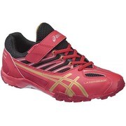 TKB206 RED/GOLD 22.0 [ランニングシューズ LAZERBEAM ジュニア用 22.0cm レッド×ゴールド]