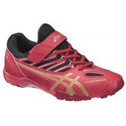 TKB206 RED/GOLD 23.0 [ランニングシューズ LAZERBEAM ジュニア用 23.0cm レッド×ゴールド]