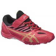 TKB206 RED/GOLD 24.0 [ランニングシューズ LAZERBEAM ジュニア用 24.0cm レッド×ゴールド]