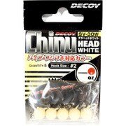 SV-30W チヌヘッド ホワイト ＃2-1.8g 1/16oz [フック・針 ルアー用フック]