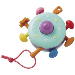 10コの指先遊びで脳の体操 引っぱりボタン