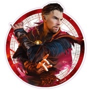 MARVEL ドクター・ストレンジ ダイカットステッカーA