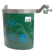 理研 防災面 グリーン 350KN #548671