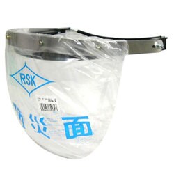 理研 防災面 クリア 350A-X ＃548676