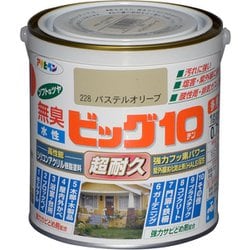 水性ビッグ10多用途0.7L228パステルオリーブ