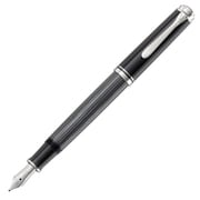 スーベレーン M405 ブラックストライプ 万年筆 M(中字) 吸入式 M405 ブラックストライプ FP M