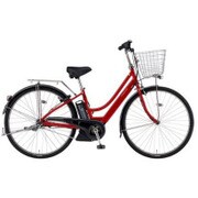 リチウム電動アシスト自転車 PAS CITY-L5 27型 内装5段変速 レッド PA27CGCL7J