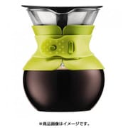POUR OVER ステンレスフィルター付き ドリップ式 コーヒーメーカー 1L ライムグリーン 11571-565