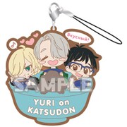 ユーリ！！！ on ICE ラバーストラップ RICH YURI on KATSUDON！！！ [キャラクターグッズ]