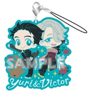 ユーリ！！！ on ICE ラバーストラップ RICH 勝生勇利＆ヴィクトル・ニキフォロフ [キャラクターグッズ]