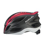 自転車ヘルメット TRANFI マットアイコンレッド L/XL