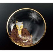 江戸猫ぐらす 丸皿 煙管 6741